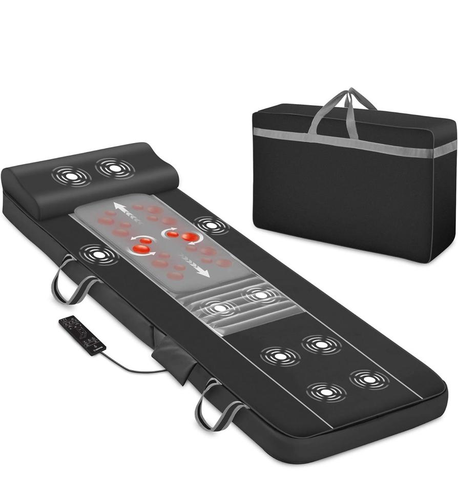 Massagematte mit Wärmefunktion, Shiatsu, 10 Vibrationsstufen in Bad Abbach
