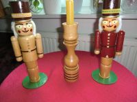 DDR Räuchermännchen Weihnachtsfigur Kerzenständer Deko Nußknacker Parchim - Landkreis - Parchim Vorschau