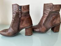 Stiefeletten Boots 38 Andiamo braun Hessen - Borken Vorschau