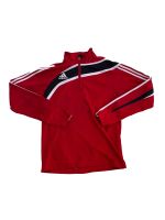 Adidas vintage Trainingsjacke sport Trackjacket M Rot gestreift Baden-Württemberg - Ludwigsburg Vorschau