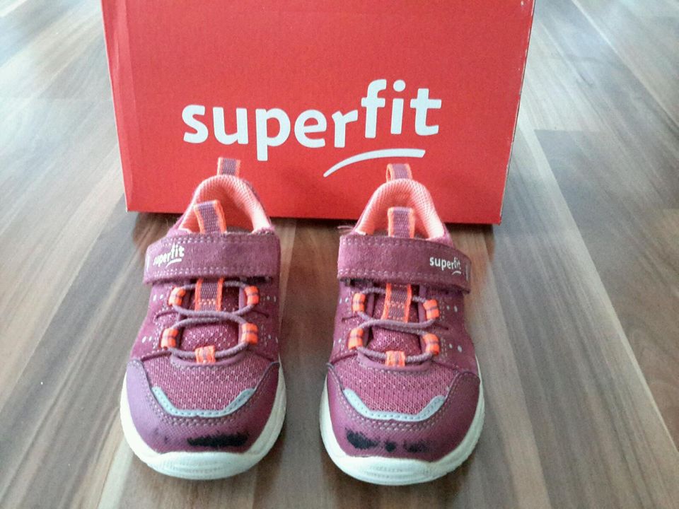 Superfit Storm Halbschuh Sneaker Sport Gr.25 pink/orange in Untergruppenbach