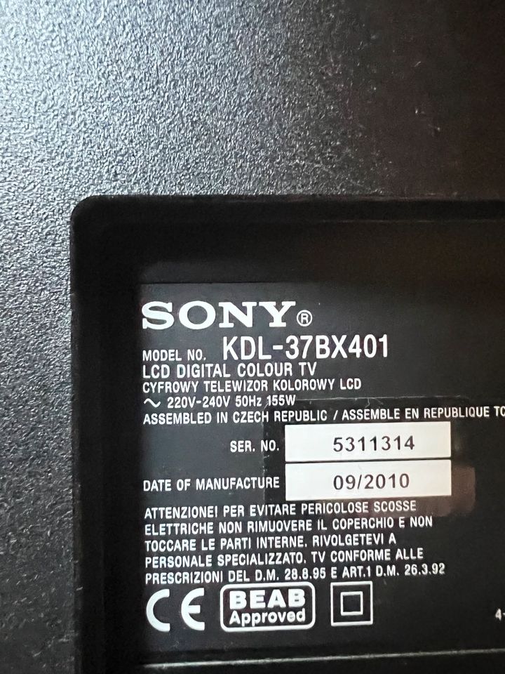Sony LCD TV in Hünstetten