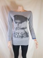 Lady Gaga Bluse shirt grau lang Altstadt-Lehel - München/Lehel Vorschau