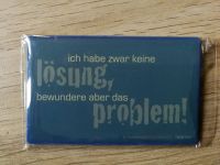 Magnet „Ich habe zwar keine Lösung...“ *Rannenberg *neu + OVP Wandsbek - Hamburg Eilbek Vorschau