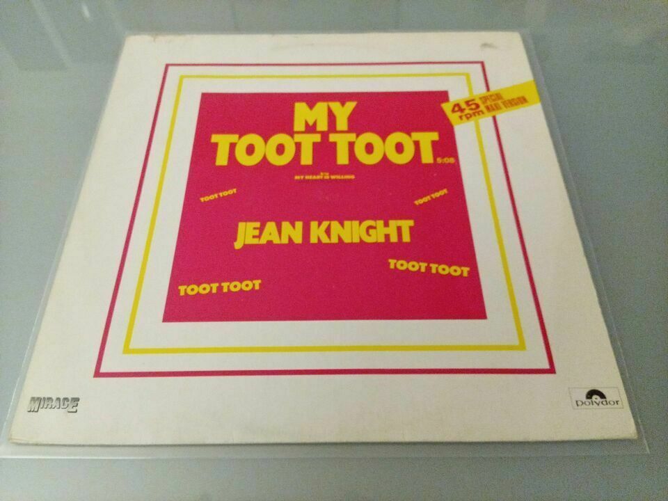 Jean Knight Maxi Single – My Toot Toot / My Heart Is Willing –`85 in Köln