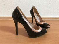 NEU Vigneron Paris High Heels Pumps 37,5 Schwarz Leder Lack Schleswig-Holstein - Flensburg Vorschau