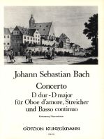 Joh.Seb.Bach, Concerto D-Dur f.Oboe,Streicher und BC, Klavierausz Nordrhein-Westfalen - Kevelaer Vorschau
