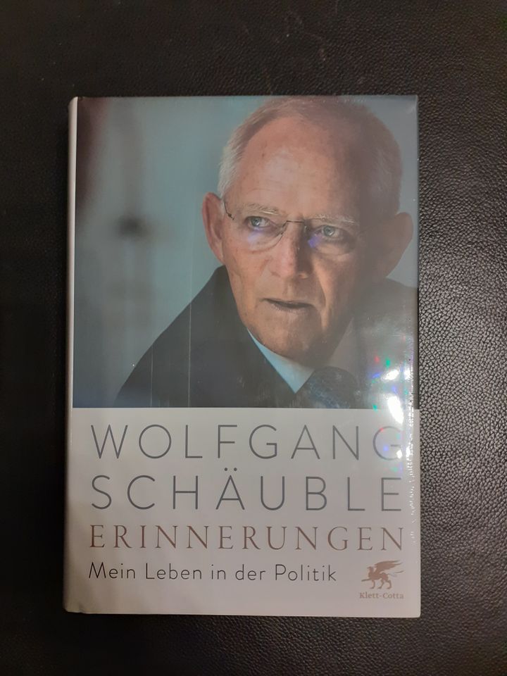 Erinnerungen - Mein Leben in der Politik - Wolfgang Schäuble in Siegen