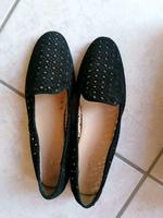 Lloyd Damen Schuhe schwarz Velours Gr. 38.5* neuwertig Frankfurt am Main - Berkersheim Vorschau