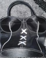 Handtasche Fetisch style schwarz Leder.. Einzelstück Bayern - Pfaffenhofen a. d. Roth Vorschau