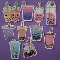 10x Sticker Aufkleber Bubble Tea Kawaii Set 4 Rheinland-Pfalz - Flörsheim-Dalsheim Vorschau