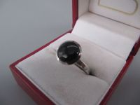 alter 925 Silber Ring mit runden Onyx als Besatz zeitlos und edel Niedersachsen - Eystrup Vorschau