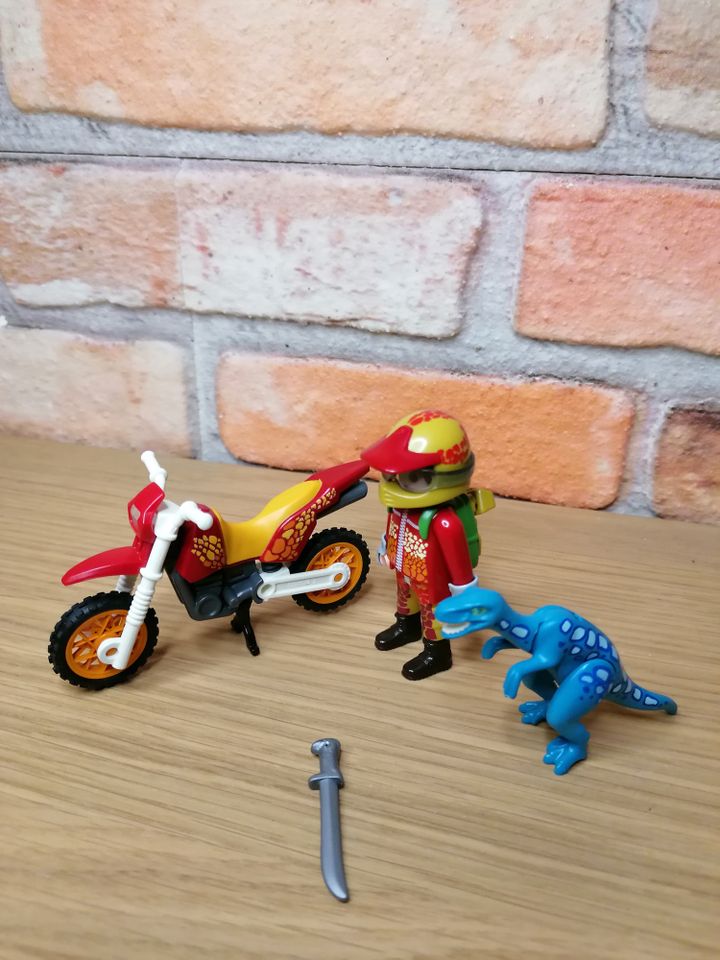 Playmobil Motocross-Bike mit Raptor 9431 - mit OVP in Mandelbachtal