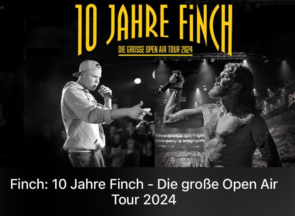 3x Finch 10 Jahre Tour- 27.06. HH in Elsfleth