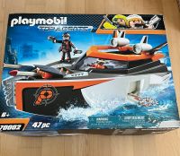 Playmobil Top Agents Speedboat 70002, komplett in ovp Niedersachsen - Wolfenbüttel Vorschau