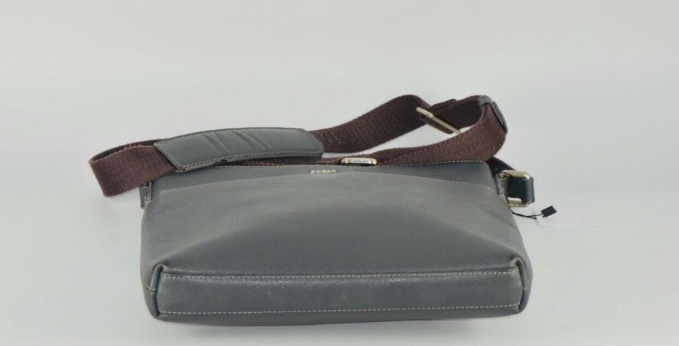 ✅MCM TASCHE SCHULTERTASCHE HANDTASCHE LEDER CROSSBODY GRAU 1940 in Leverkusen