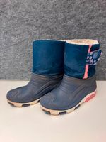 Mädchen Winterstiefel blau-rosa Gr. 35/36 Bayern - Cadolzburg Vorschau