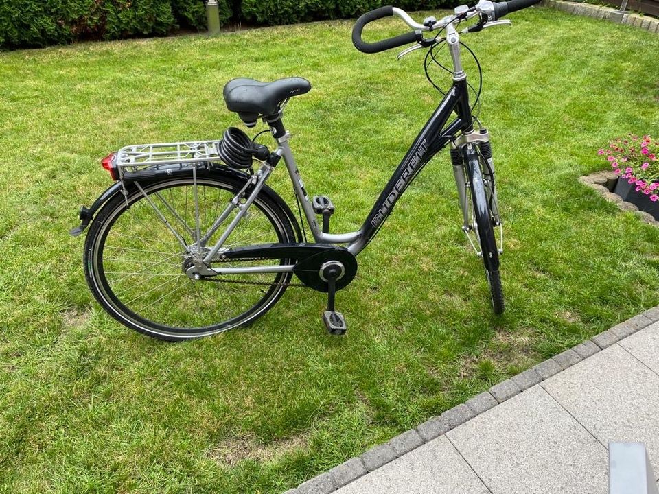 Herrenfahrrad Fahrrad GUDEREIT Comfort Plus 28er 60cm Schwarz 7 G in Kamen