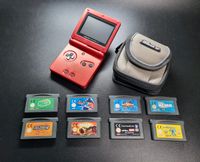 Gameboy Advance SP Rot Set / Spiele / Hülle / Vintage Nordrhein-Westfalen - Leverkusen Vorschau