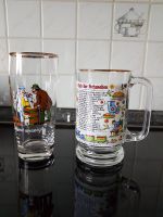 NEU Bierkrug u. Glas, 0,5 l Scherzaufdruck, Rarität! Nordrhein-Westfalen - Übach-Palenberg Vorschau