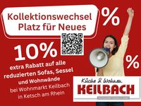 10% EXTRA RABATT auf reduzierte Sofas, Sessel, Betten, Wohnwände Baden-Württemberg - Ketsch Vorschau