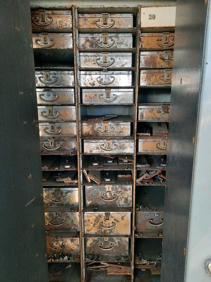 Tresor Safe Panzerschrank Bank Hermann Schultz in Bergrheinfeld