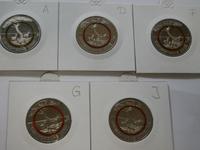5 x 5 Euro BRD 2018 Stgl. Subtropische Zone Polymer Ring orange Baden-Württemberg - Blaustein Vorschau