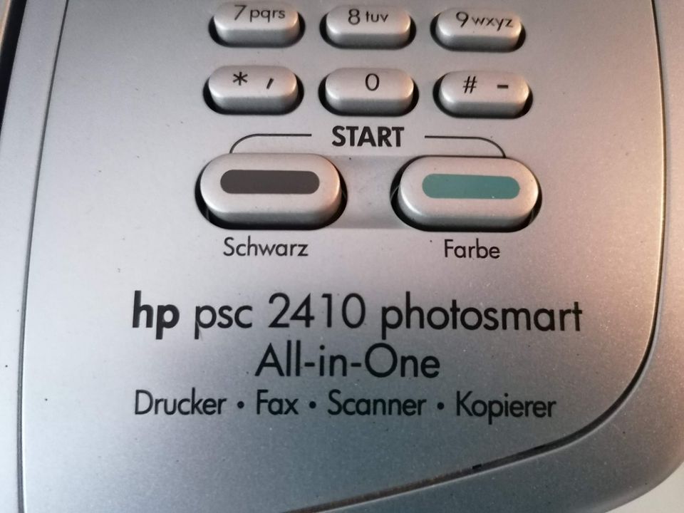 hp psc 2400 photosmart All-in-One Drucker gebraucht plus Patrone in Schlangenbad