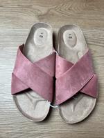 Sandalen/Hausschuhe C&A in Gr. 40 rosa Niedersachsen - Barßel Vorschau