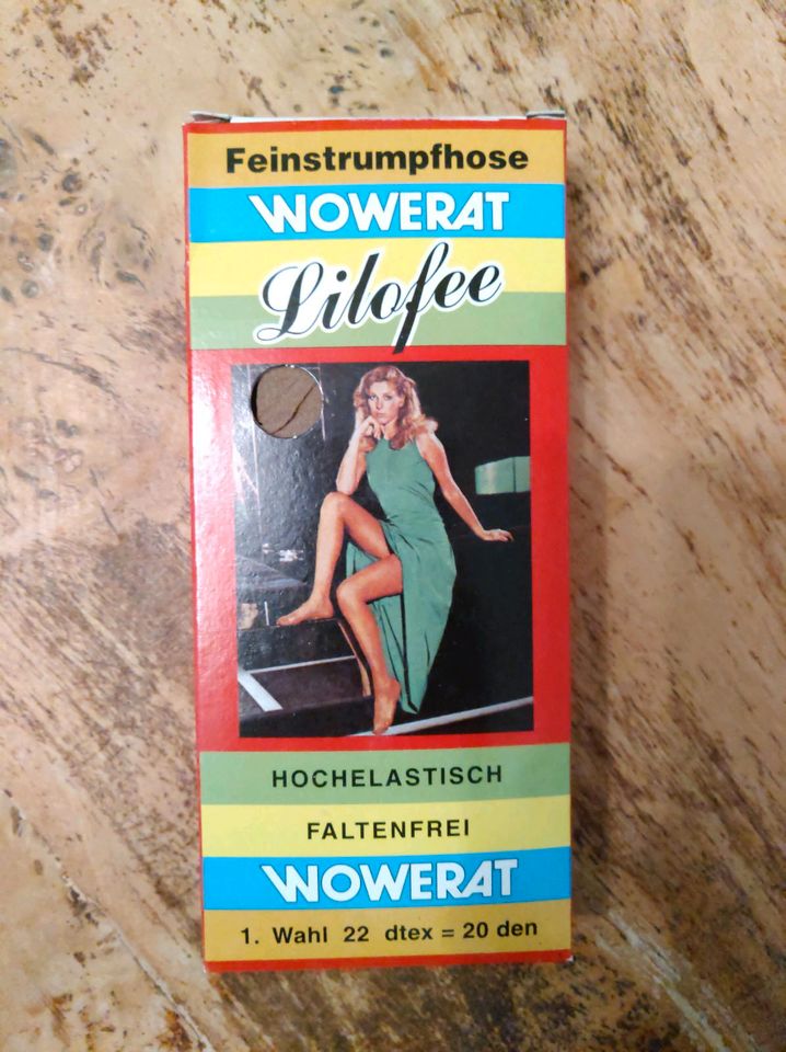 Damen Feinstrumpfhose / Wowerat Lilofee / Gr.38-40 / Perle in Gera