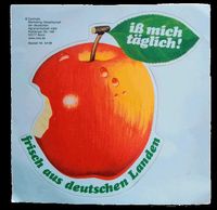 Apfel, Äpfel, Aufkleber, Sticker Leipzig - Engelsdorf Vorschau