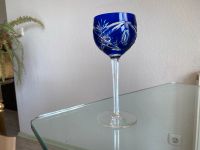 Weinglas Römer blau Überfang Kristall Aachen - Eilendorf Vorschau