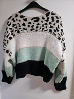 SassyClassy Pullover mint weiß gestreift Leo Leomuster Leopard Mu Niedersachsen - Suthfeld  Vorschau