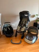 Hauck Kombi Kinderwagen Rapid 4 Plus Trioset Hamburg-Mitte - Hamburg Hammerbrook Vorschau