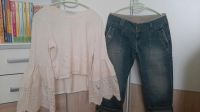 Mango tolle Kombi Bluse, Jeanshose Gr. S Top Zustand Hamburg - Bergedorf Vorschau