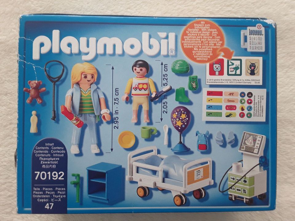 Playmobil 70192 - Kinderkrankenzimmer in Konstanz