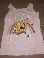 Spongebob Shirt Trägershirt rosa Größe 104 neuwertig Bayern - Mistelbach Vorschau