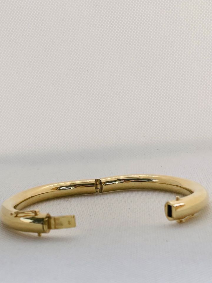 Armreifen Armband Gold 585 Armspange 14K Massiv 33,5 Gramm 0,8 di in Krefeld