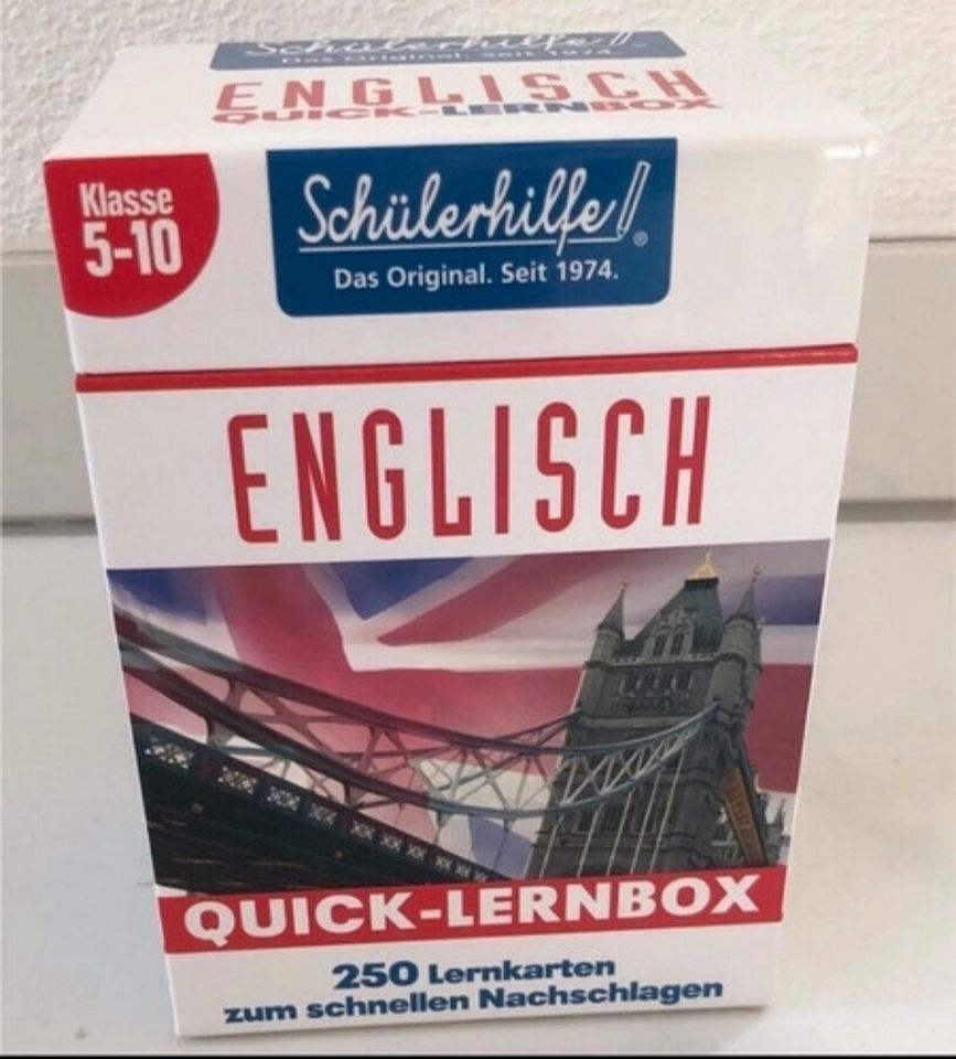 Englisch Quick-Lernbox Schülerhilfe in Putzbrunn