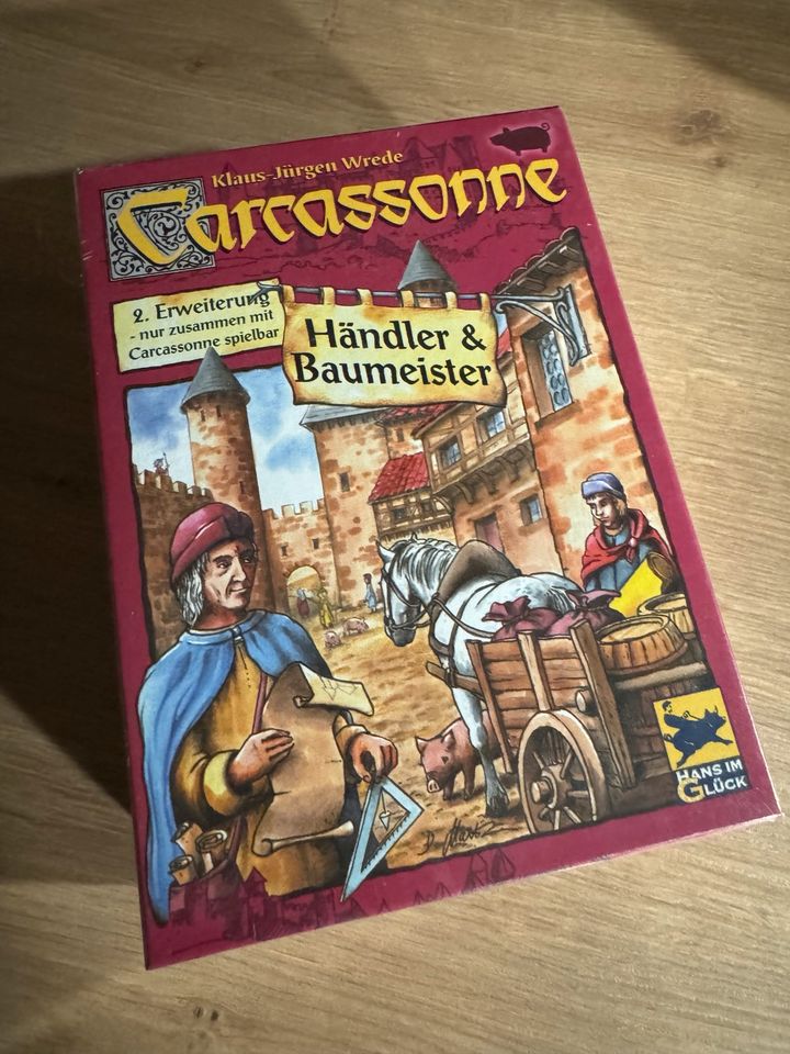 Carcassonne Erweiterung Händler und Baumeister alte Version! OVP in Mülheim (Ruhr)