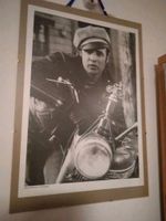 Marlon Brando Bild Poster Foto Retro The Wild Motorrad James Dean München - Berg-am-Laim Vorschau