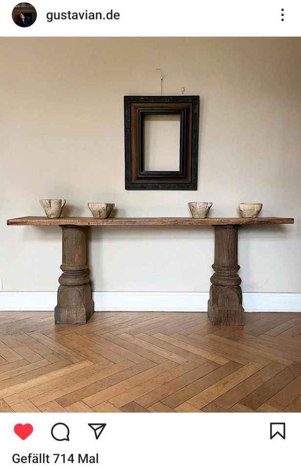 Möbel Füße Säulen Pfosten Tisch Bank Vintage DIY PROJEKT in Bruchsal