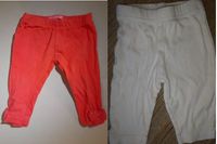 2 kurze Leggings, je 1€: Young Dimension rot 80 // Fietje weiß 74 Niedersachsen - Braunschweig Vorschau