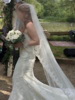 Hochzeit Schleier / Spitzendetails / kleinen Perlen Kreis Pinneberg - Tornesch Vorschau
