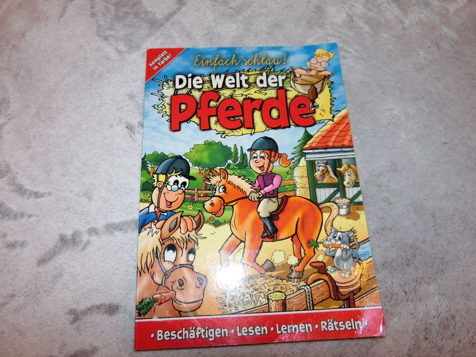 Die Welt der Pferde Einfach schlau Kinder Buch Heft Lesen Lernen in Dettingen an der Iller