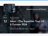Akon Superfan Tour Berlin 12. Mai 4 Tickets zum Original Preis Hannover - Nord Vorschau