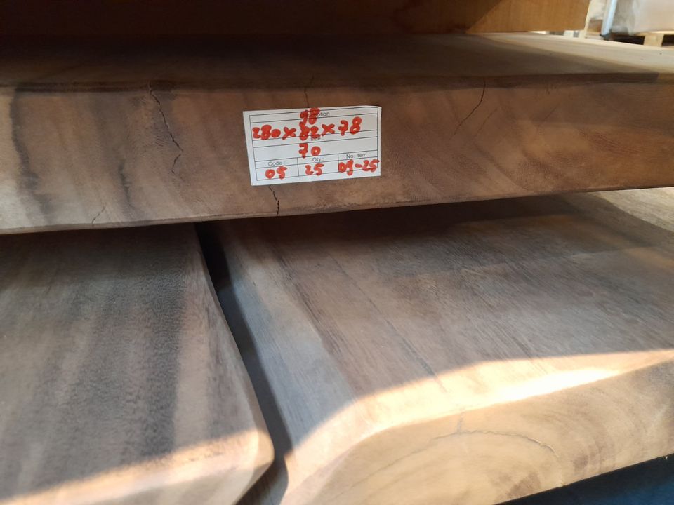 Suar Massivholz Platte Schreibtisch/Esstisch/Wohnzimmertisch in Essen