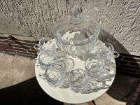 Bowle Set, Bleikristall, Glas, Gläser, Haushaltsauflösung, Trödel Niedersachsen - Peine Vorschau