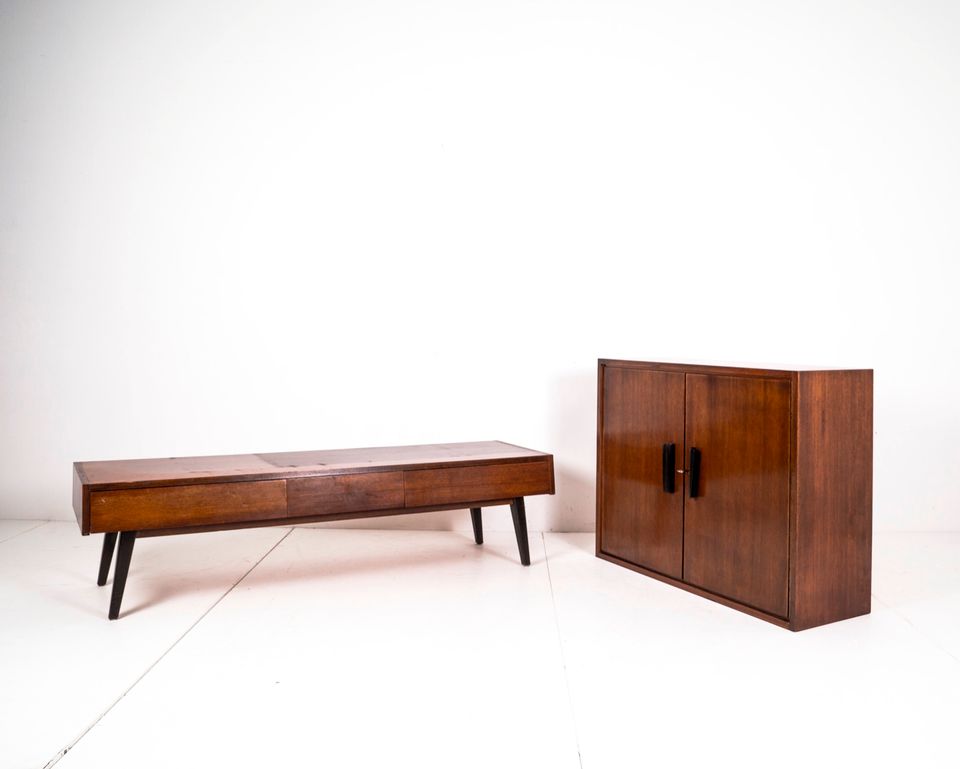 Sideboard von Jindrich Halabala aus Teakholz - 1950er in Köln