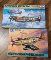 Tamiya 1:48 Set Spitfire Mark 1 + Mustang P-51B TOP Bayern - Obergünzburg Vorschau